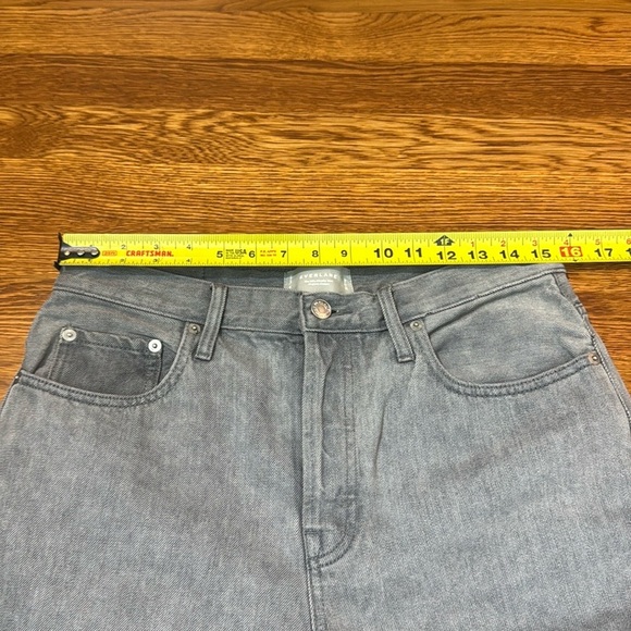 NWT Everlane The 90’ Cheeky Jeans in Acid Grey Size 30 Crop - Picture 9 of 12